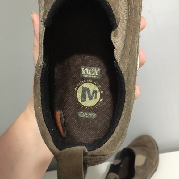 Merrell Zoya Bracken slip on hiking shoes leather sneakers - Picture 10 of 10